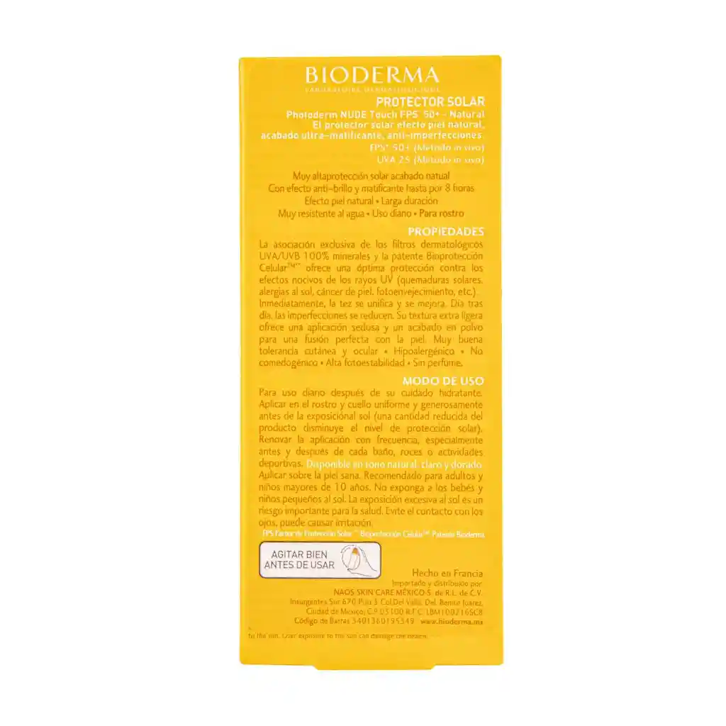 Bioderma -Photoderm Cutis Protector Solar Nude Spf50+