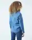 Camisa Mujer Azul Talla XS 310D001 Americanino