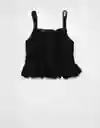 Suéter Tejido Mujer Negro Talla Large 1514064 American Eagle
