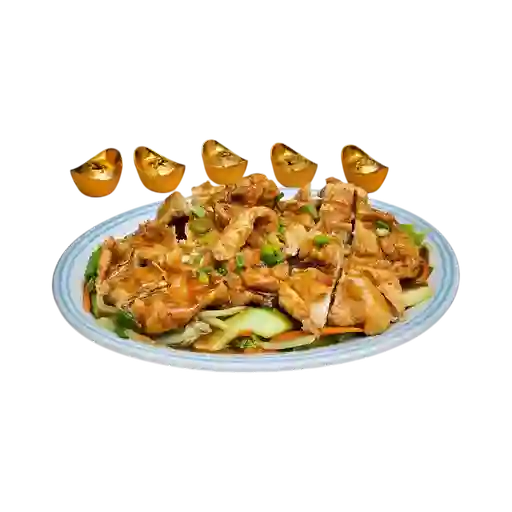 Pollo en Salsa de Ostra