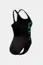 Vestido de Baño Hyperboom Placement Teal Mujer Talla 32 Speedo