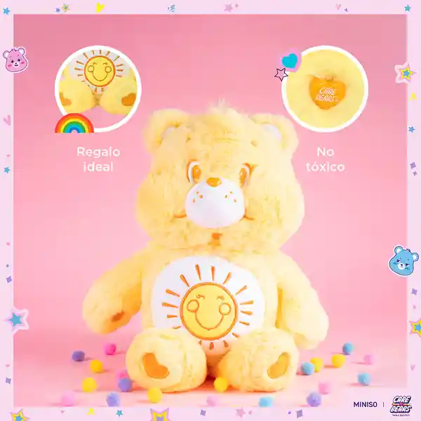 Peluche Serie Care Bears Amarillo Miniso