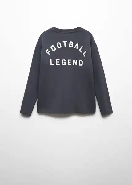 Camiseta Score Antracita Talla 06 Niños Mango