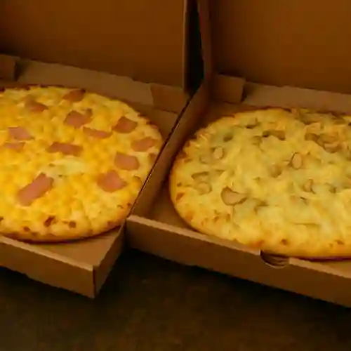 Pollo con Champiñón/ Hawaiana