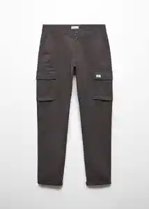 Pantalón Cargo 6 Antracita Talla 20 Teen Niños Mango