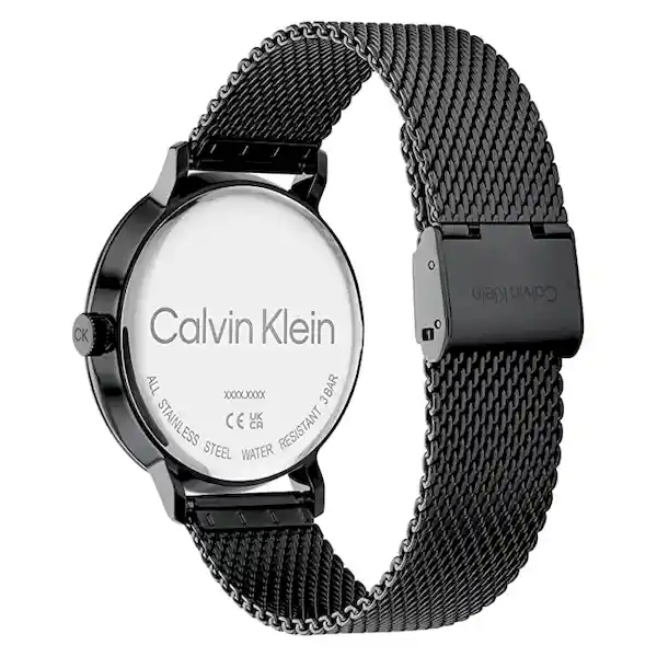 Reloj Modern Para Hombre Color Negro 25200046 Calvin Klein