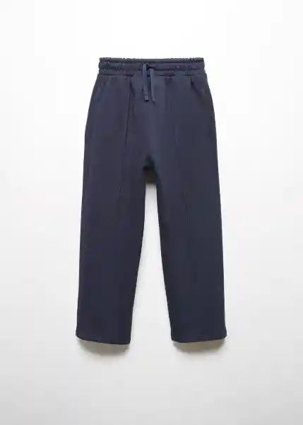 Pantalón Marga Navy Talla 06 Niñas Mango