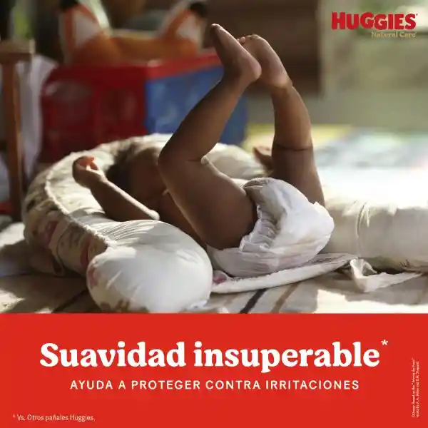 Pañales Huggies Natural Care Etapa 3/G Suavidad 25 Und