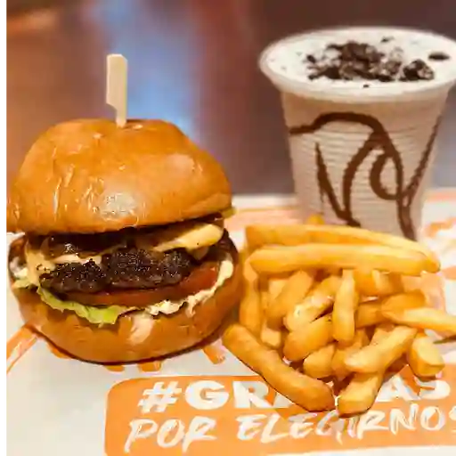 Combo feliz burger clasica