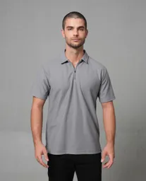 Camiseta Polo Hombre Gris L 192G004_GRI184016 Rifle