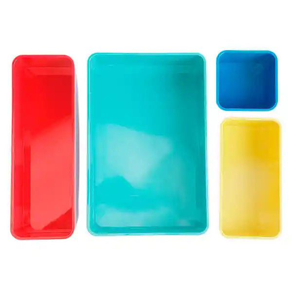 Hacks & Racks Organizador Cajón Multicolor