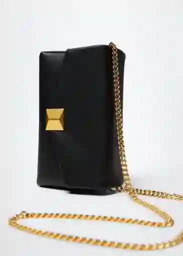 Bolso M Cletus Negro Talla 99 Mujer Mango