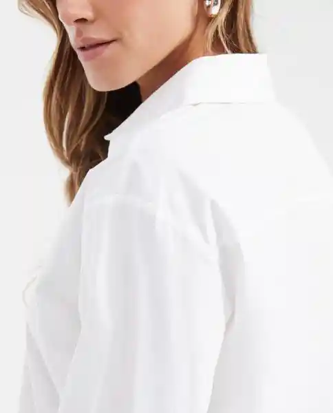 Camisa Essential Poplin Blanco 0 Claro Talla S Chevignon