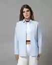Camisa Mujer Azul Talla L 212G003 Rifle