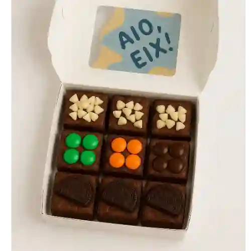 Caja de Mini Brownies X9