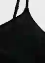 Sujetador Mercury Negro Talla L Mujer Mango