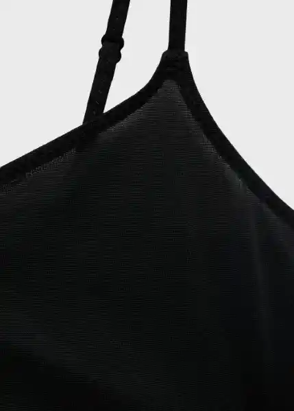 Sujetador Mercury Negro Talla L Mujer Mango