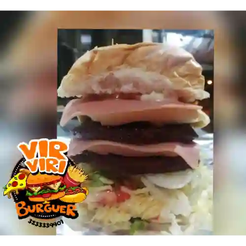 Hamburguesa Doble Carne