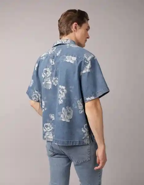 Camisa Hombre Multicolor Talla Medium 2902459 American Eagle