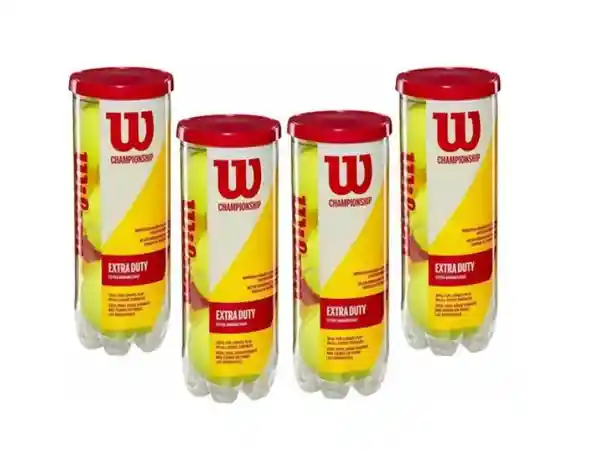 Wilson Pack Pelota de Tenis Championship Extra Duty