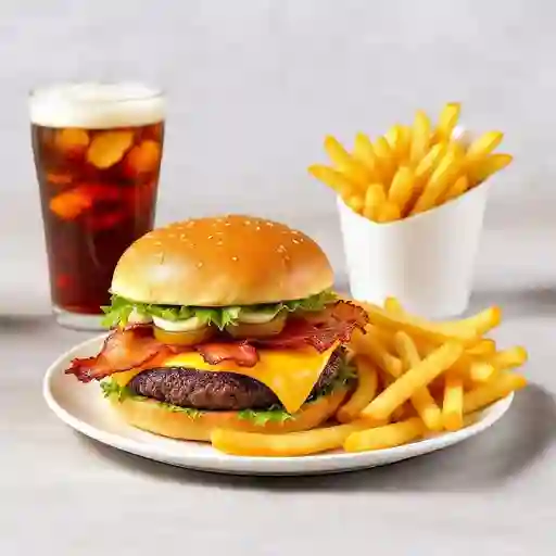 Combo Hamburguesa Fosforito