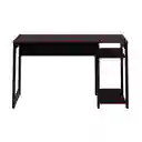 Muebles 2020 Escritorio Gamer Génova Negro/Rojo