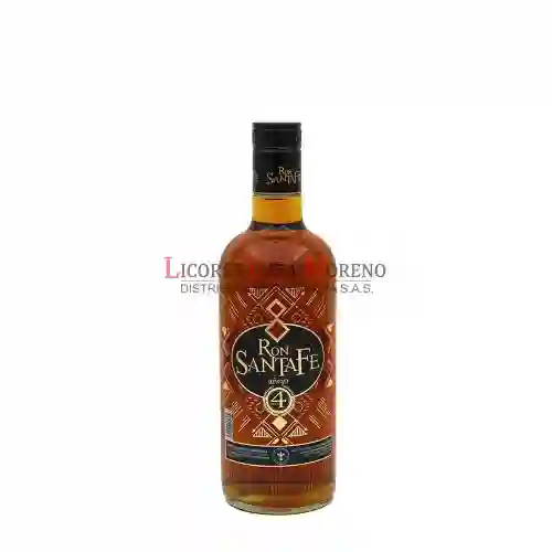 Ron Santafe 4 Años Botella 750 ml