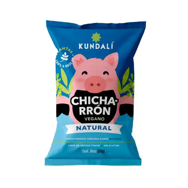 Kundalí Chicharrón Vegano Natural