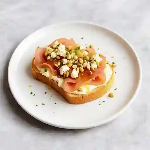 Tostada jamón serrano