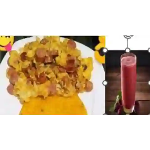 Huevo Ranchero + Jugo Personal