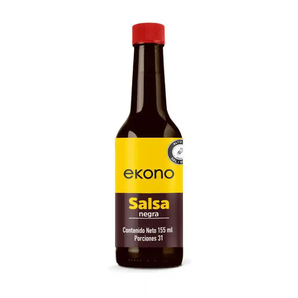 Salsa Negra Ekono 155 Ml