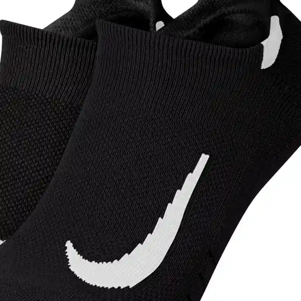 Nike Calcetines Mltplier Para Hombre Negro Talla S