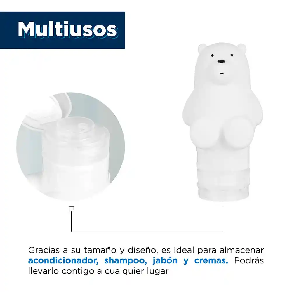 Botellas de Viaje Polar we Bare Bears Collection 5.0 Miniso