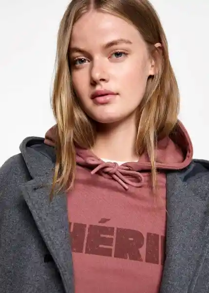 Buzo Sudadera Cherry Fresa Talla 20 Teen Niñas Mango