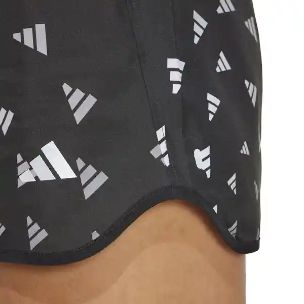 Adidas Short Run It Bl Para Mujer Negro Talla M4