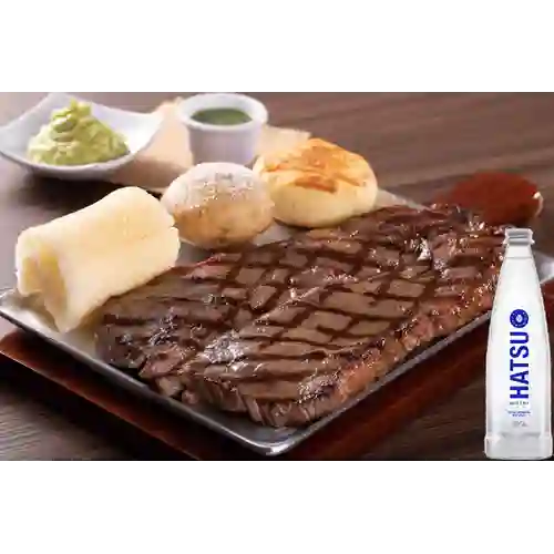 Combo Punta de Anca + Agua Hatsu Sin Gas 500Ml