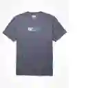 Camiseta Gris Talla: Large American Eagle