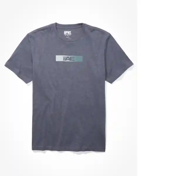 Camiseta Gris Talla: Large American Eagle