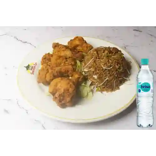 Combo Arroz c/ Muslitos de Pollo +Brisa S/gas 600ML