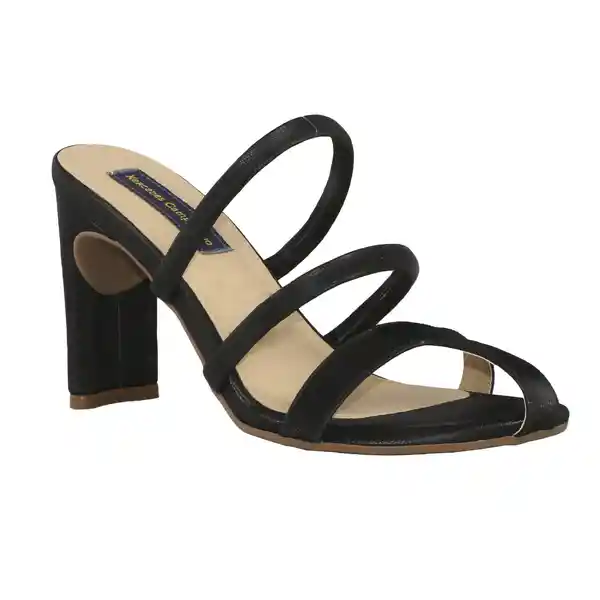 Sandalias Tacón Hanan Negro Talla 40