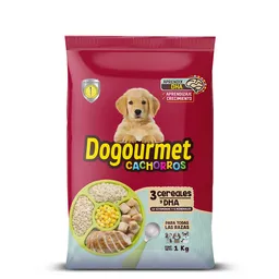 Dogourmet Alimento para Perro Cachorros 3Cereales 1Kg