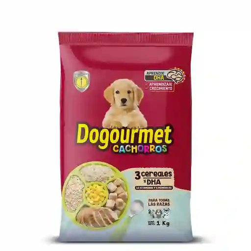 Dogourmet Alimento para Perro Cachorros 3Cereales 1Kg