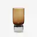 Hubsch Florero Stand Ambar Grande