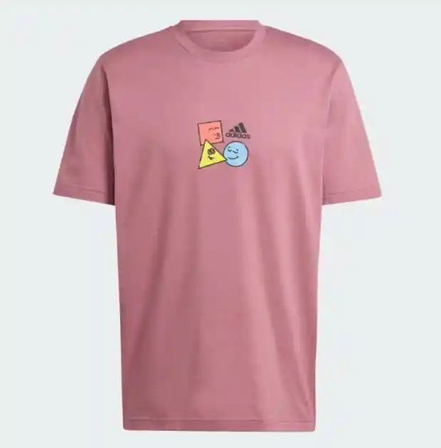 Adidas Camiseta Positive T Hombre Rojo L