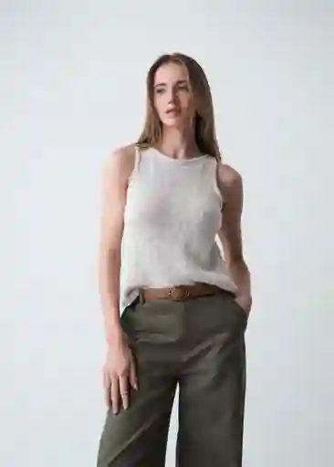 Tejido Mujer Crudo Ballueca Claro Talla M Naf Naf