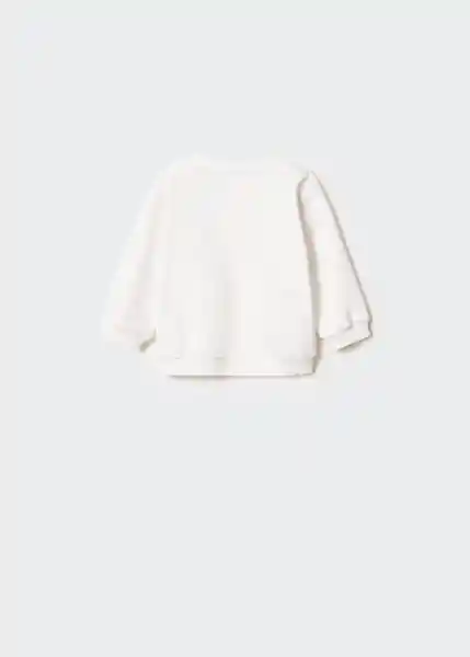 Sudadera Panda Off White Talla 63 Niños Mango