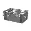 Estra Caja Fondo Lineal Pared Ovalo Gris 60 x 40 x 25 cm