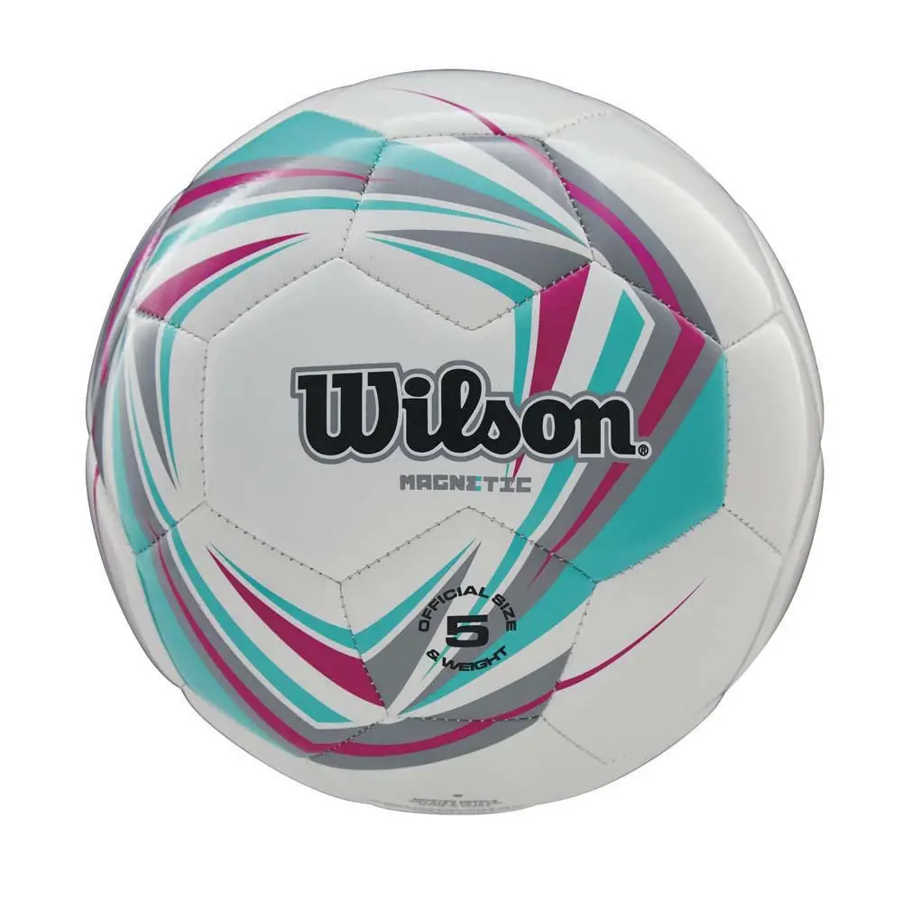 Wilson Balón De Fútbol Pelota De Fútbol Magnetic Verde Y Morado