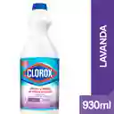 Blanqueador Clorox Flores de Lavanda Botella 930 ml