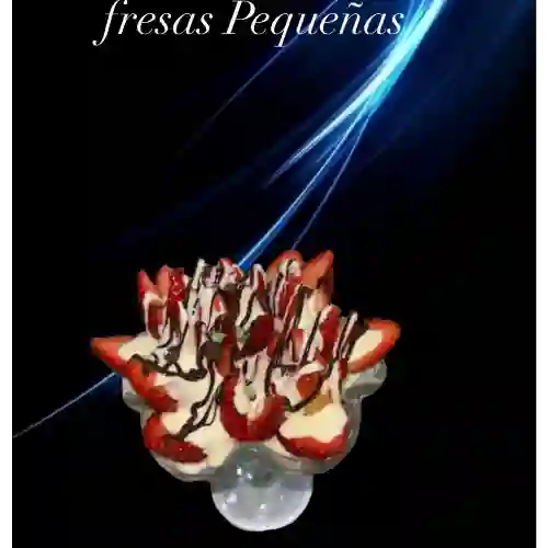 Fresas con Crema Pequeñas